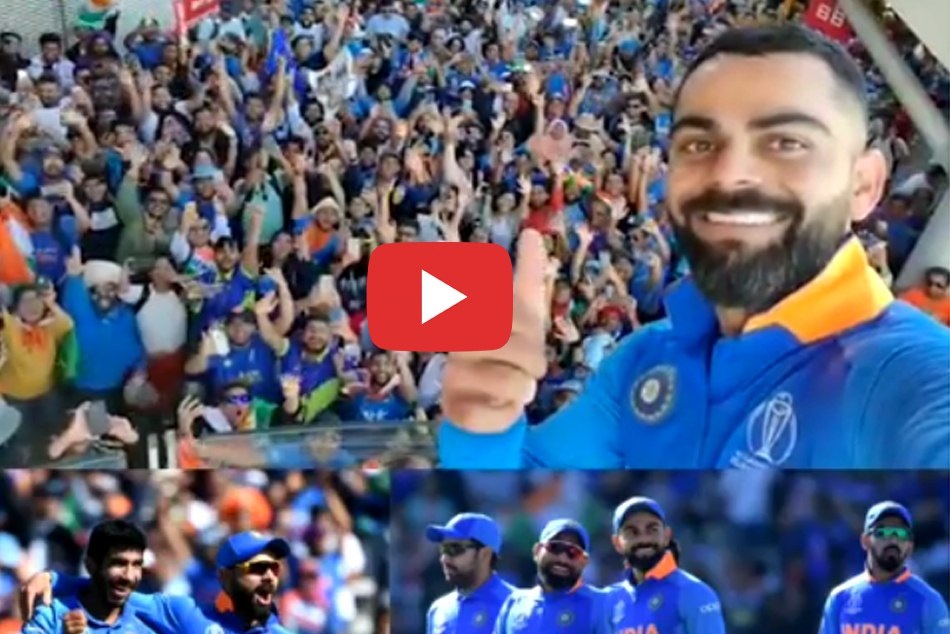 मैनचेस्टर का 'क्राउड' देखकर कोहली भी हुए हैरान, शेयर किया वीडियो