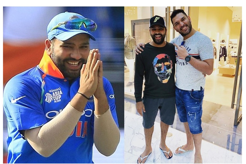 रोहित -युवराज ने पहने थे हवाई चप्पल और शॉर्ट्स, यूं मिले जीजा-साले तो खूब हुआ मजाक