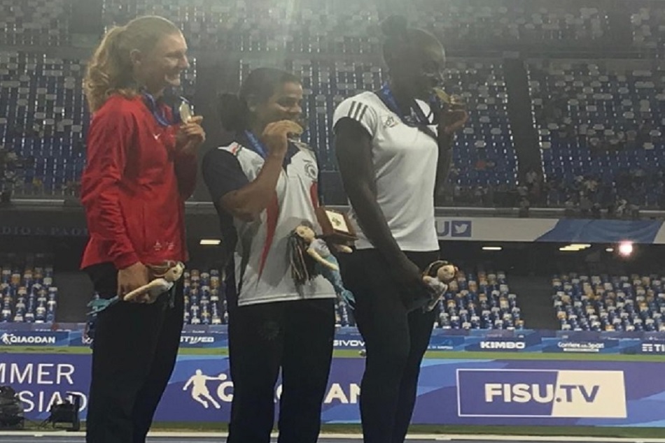 दुती चंद ने रचा इतिहास, वर्ल्ड युनिवर्सियाड गेम्स में जीता गोल्ड मेडल