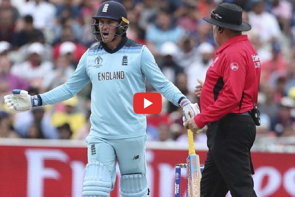 VIDEO : जेसन राॅय को अंपायर ने दिया गलत आउट, गालियां देते हुए निकल गए पवेलियन