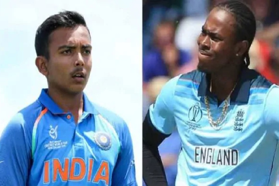 पृथ्वी शाॅ के लिए जोफ्रा आर्चर ने पहले ही कह दी थी ये बात, पुराना ट्वीट हुआ वायरल