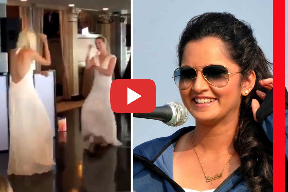 VIDEO: अमेरिकी टेनिस स्टार ने बॉलीवुड सॉन्ग पर किया डांस तो सानिया मिर्जा ने कही ये बात