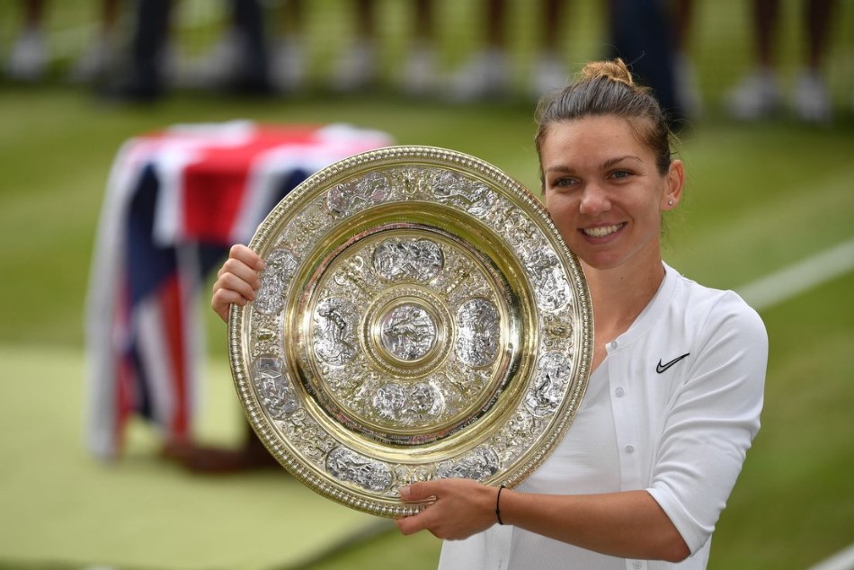 सिमोना हालेप ने सेरेना विलियम्स को हराकर पहली बार जीता विंबलडन खिताब