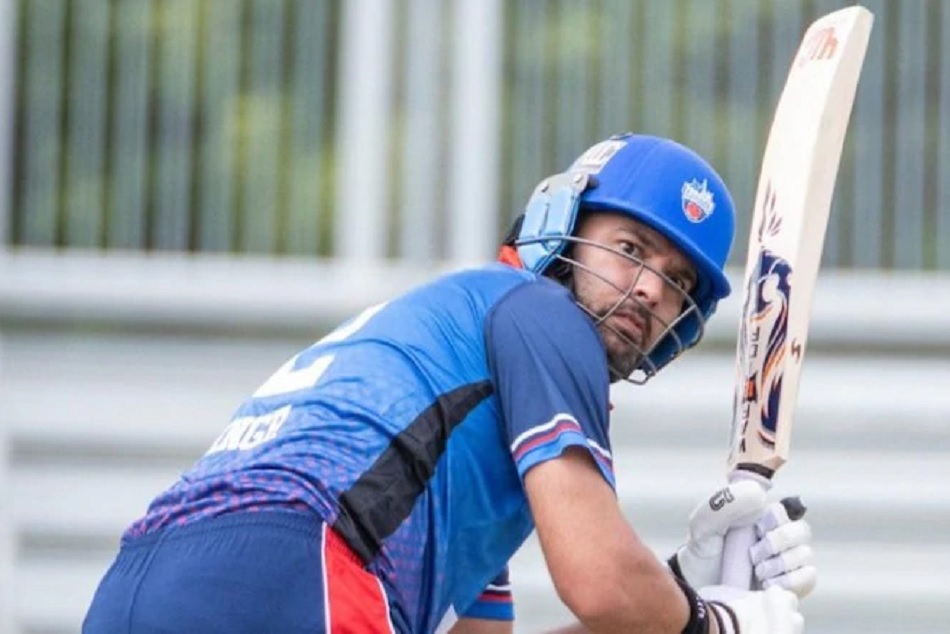 ग्लोबल T-20 लीग : युवराज सिंह ने खेली धमाकेदार पारी, लगा दिए इतने चाैके-छक्के