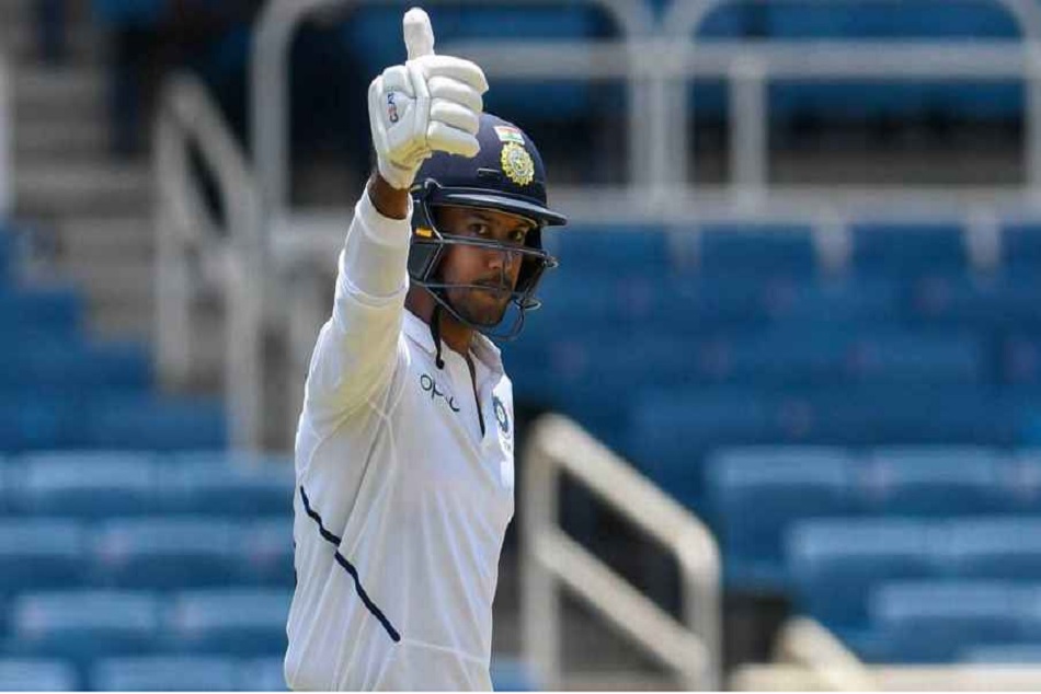 पहले दिन भारत के प्रदर्शन से मयंक खुश, विशालकाय गेंदबाज रखीम ने किया बहुत तंग