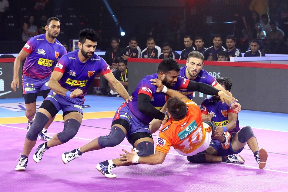 रोमांचक भरे मुकाबले में दिल्ली के शेरों ने मारी बाजी, पुनेरी पलटन को किया पस्त