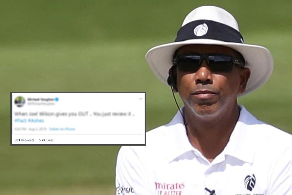 एशेज टेस्ट में की इतनी गलतियां कि विकिपीडिया ने भी अंपायर को 'अंधा' घोषित कर दिया