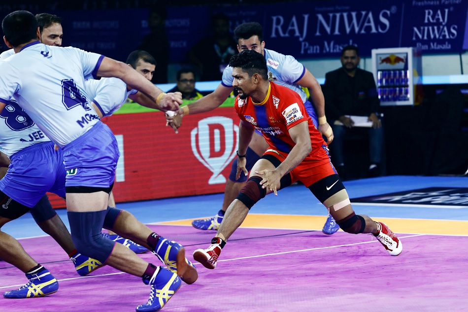 प्रो कबड्डी लीग 2019 : बराबरी पर खत्म हुआ तमिल थलाइवाज और यूपी योद्धा के बीच का मैच