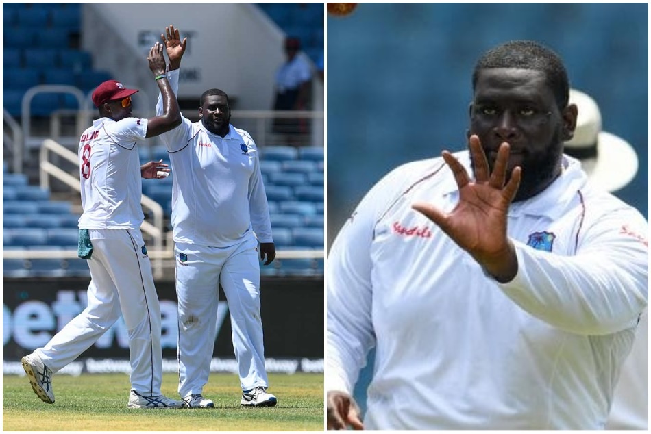 पुजारा को आउट कर डेब्यू मैच में छाए 143 किलो के गेंदबाज रखीम कॉर्नवाल