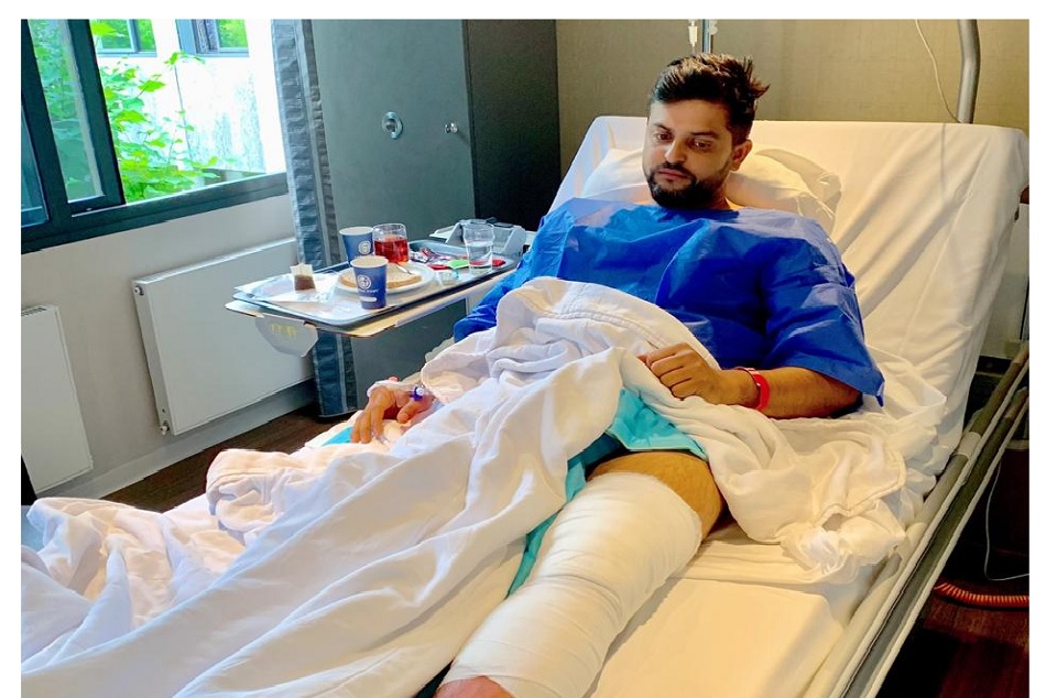 सुरेश रैना ने कराई घुटने की सर्जरी, 6 सप्ताह तक रहेंगे मैदान से दूर