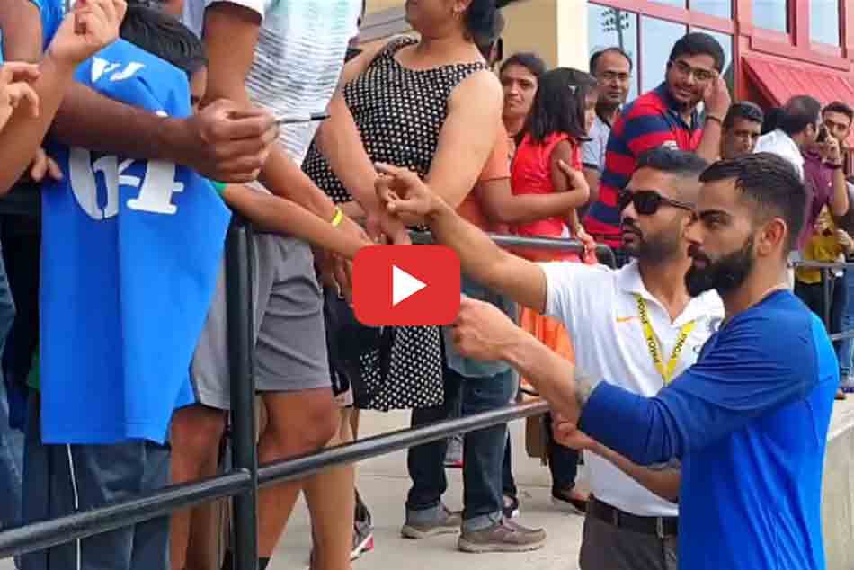 रोहित से विवाद की खबरों के बीच कोहली ने इस अंदाज में जीता फैंस का दिल, VIDEO वायरल