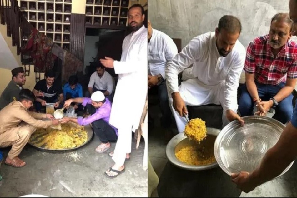 पठान बंधुओं ने जीता सबका दिल, वडोदरा में बाढ़ पीड़ितों तक पहुंचाया खाना