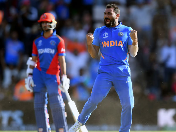 मोहम्मद शमी बनाम अफगानिस्तान, 22 जून 2019