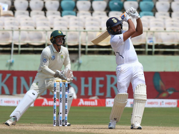 बतौर ओपनर रोहित शर्मा ने जड़ा पहला अर्धशतक