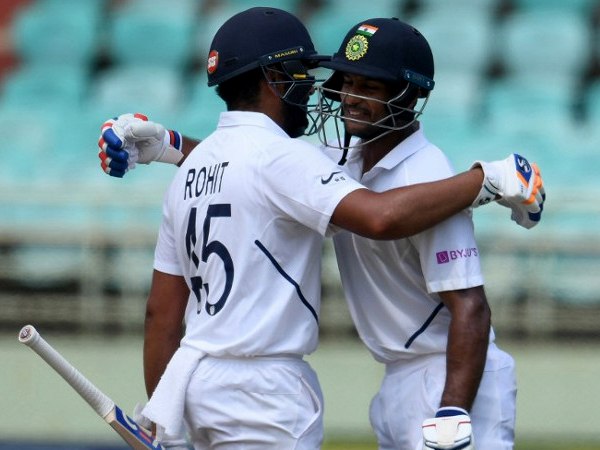 मयंक अग्रवाल और रोहित शर्मा बनाम दक्षिण अफ्रीका, 2019