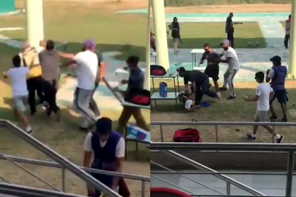 करनी सिंह शूटिंग रेंज में आपस में भिड़े 2 शूटर्स, चले लात-घूंसे, वीडियो हुआ वायरल