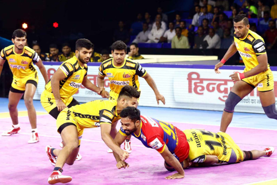 PKL 2019: रोमांचक मैच में तेलुगु टाइटंस ने किया बड़ा उलटफेर, यूपी योद्धा को 41-46 से हराया
