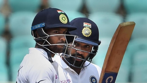 रोहित शर्मा और मयंक अग्रवाल-