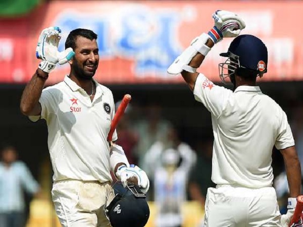 चेतेश्वर पुजारा और विराट कोहली-