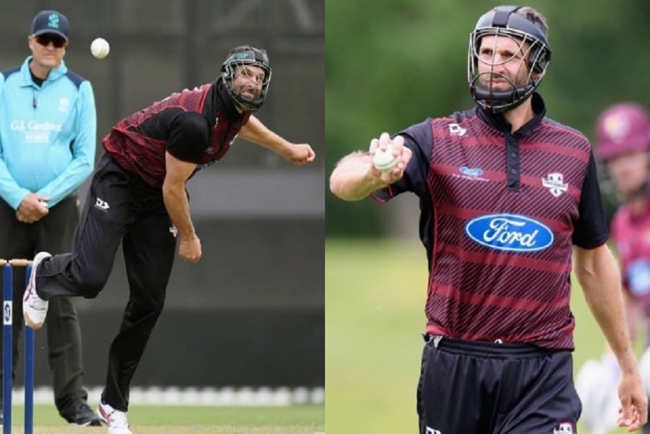 हेलमेट पहनकर गेंदबाजी करने उतरे एलिस, गेंद सिर पर लगकर गई थी 6 रन के लिए