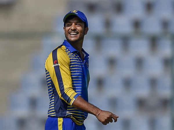 मयंक अग्रवाल