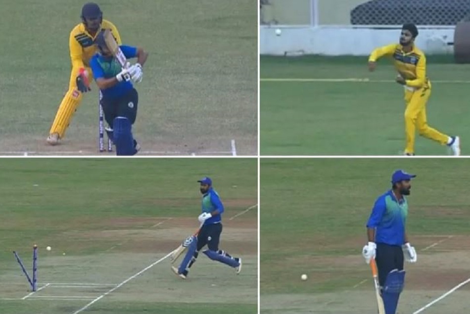 साथी खिलाड़ी की वजह से आउट होकर चिल्ला उठे राहुल तिवेतिया, BCCI ने जारी किया वीडियो