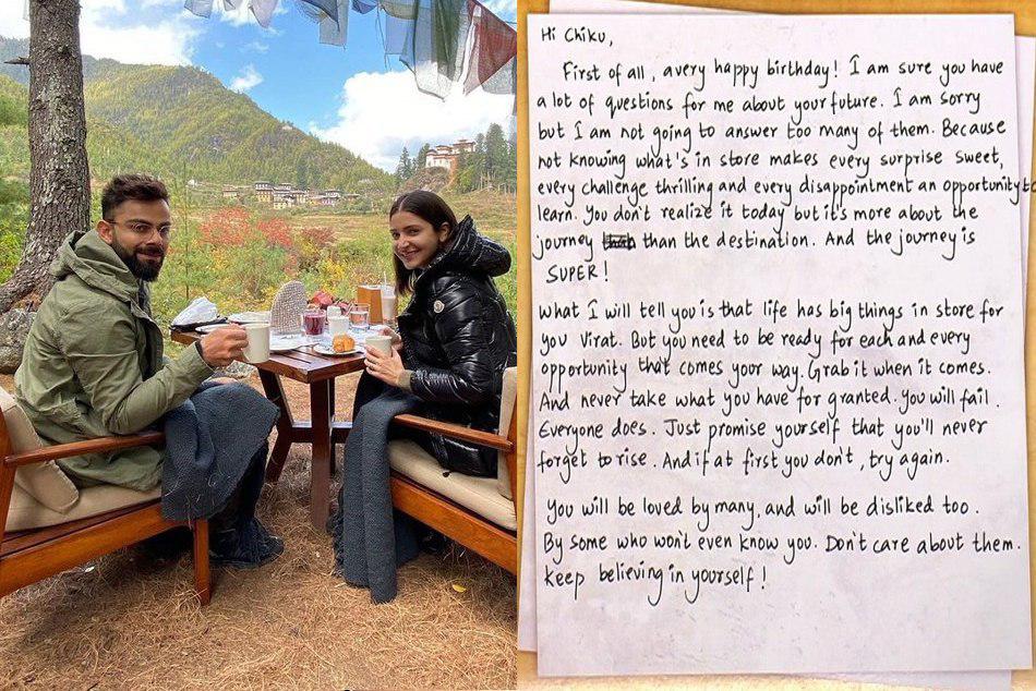 जन्मदिन पर 15 साल के 'चीकू' बने कोहली, खुद को खत लिखकर याद दिलाया परांठों का स्वाद