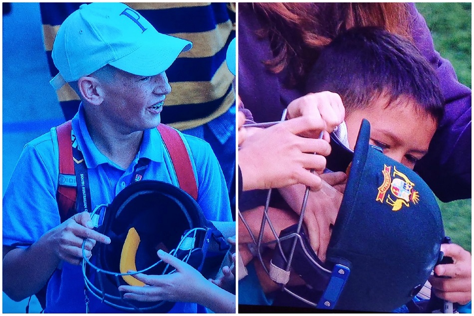 VIDEO : डेविड वाॅर्नर ने नन्हे फैन को गिफ्ट किया हेलमेट, छीनकर ले गया दूसरा लड़का