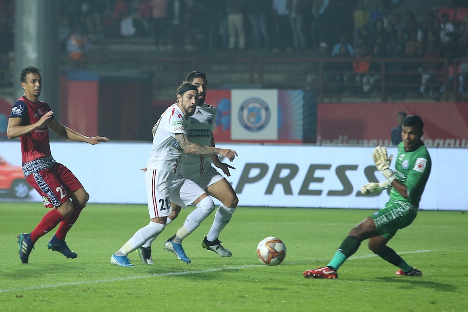 ISL 6 : त्रियादिस के गोल के चलते नॉर्थईस्ट यूनाइटेड ने जमशेदपुर को ड्रॉ पर रोका