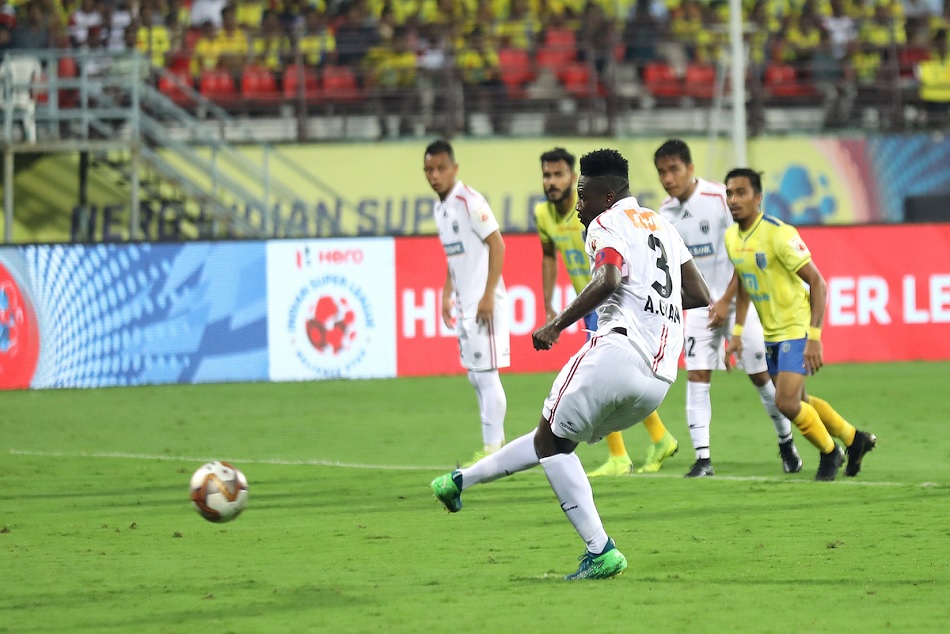 ISL 6: केरला ब्लास्टर्स और नॉर्थईस्ट युनाइटेड एफसी ने खेला 1-1 से ड्रॉ