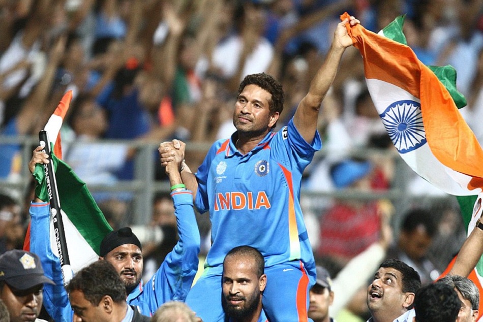 2011 WC जीतने के बाद साथियों ने सचिन के लिए गाया था गाना- 'तुझमे रब दिखता है..