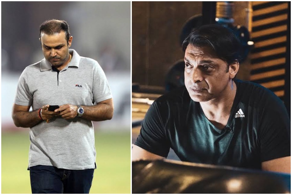 शोएब अख्तर ने दिया सहवाग को जवाब- तुम्हारे सिर पर बाल से ज्यादा मेरी जेब में माल है