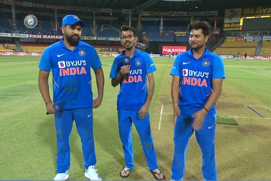 IND vs AUS: चहल टीवी पर रोहित ने बताया कैसे लगाते हैं लंबे छक्के, युजवेंद्र ने बताया फील्डिंग का राज