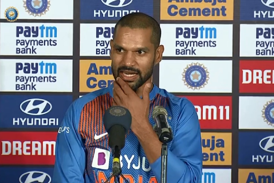 शिखर धवन बोले- मैं भी आऊंगा पिक्चर में... मैंने भी आज अच्छा कर दिया