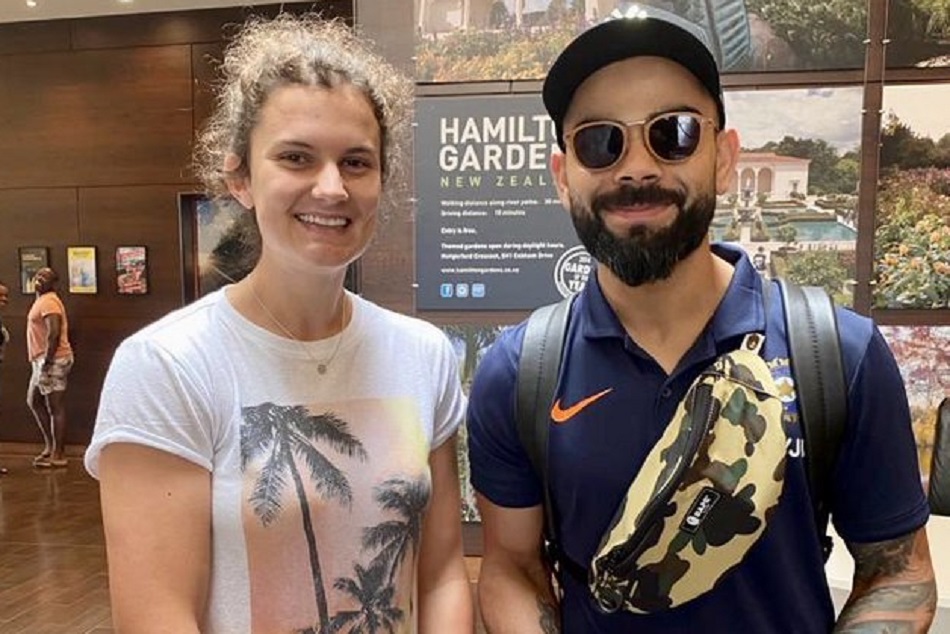 काैन है ये खूबसूरत लड़की, जिसकी कोहली के साथ चर्चा में आई तस्वीर