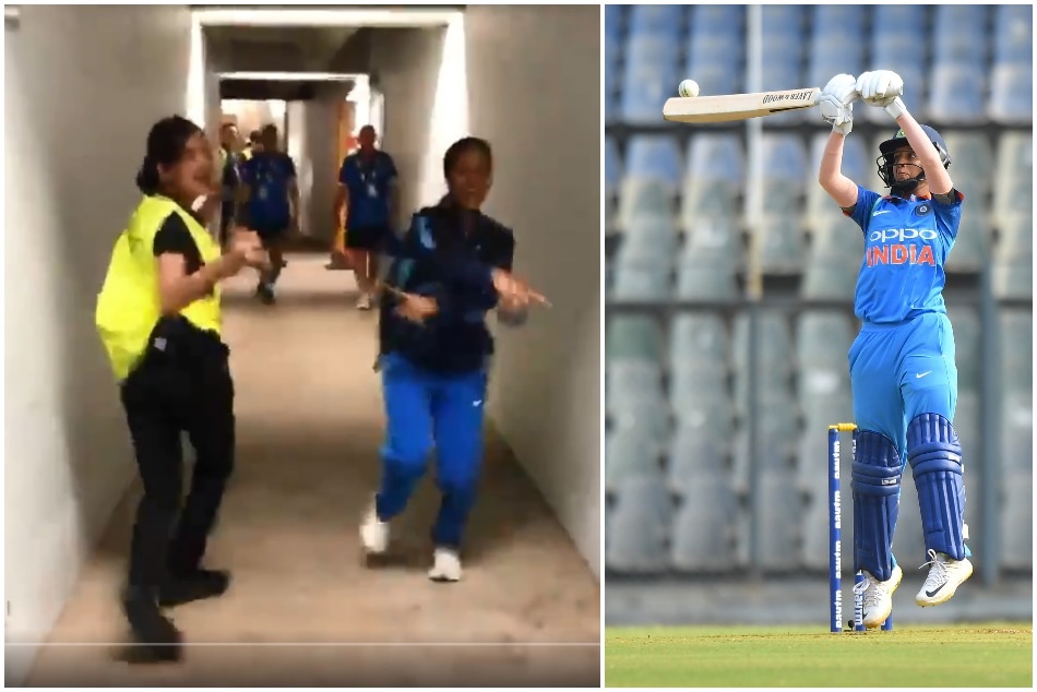 जेमिमाह रोड्रिग्स ने सिक्योरिटी गार्ड के साथ थिरकाए कदम, डांस का VIDEO वायरल