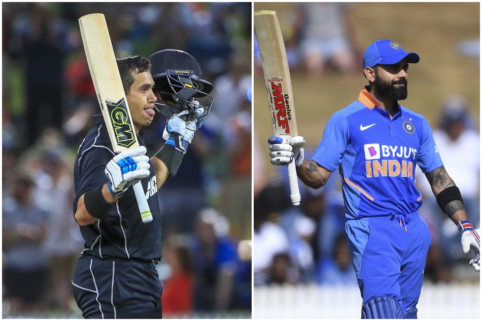 IND-NZ के बीच ODI इतिहास के खास बल्लेबाजों में टेलर से पिछड़ गए कोहली