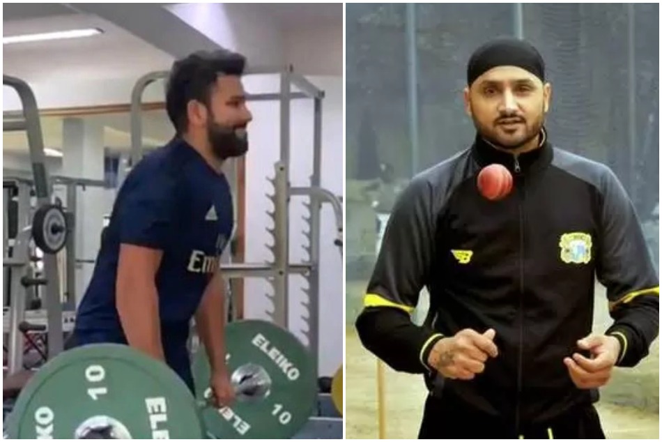 'बस 40 किलो'- रोहित की वर्कआउट VIDEO पर हरभजन ने किया मजेदार कमेंट