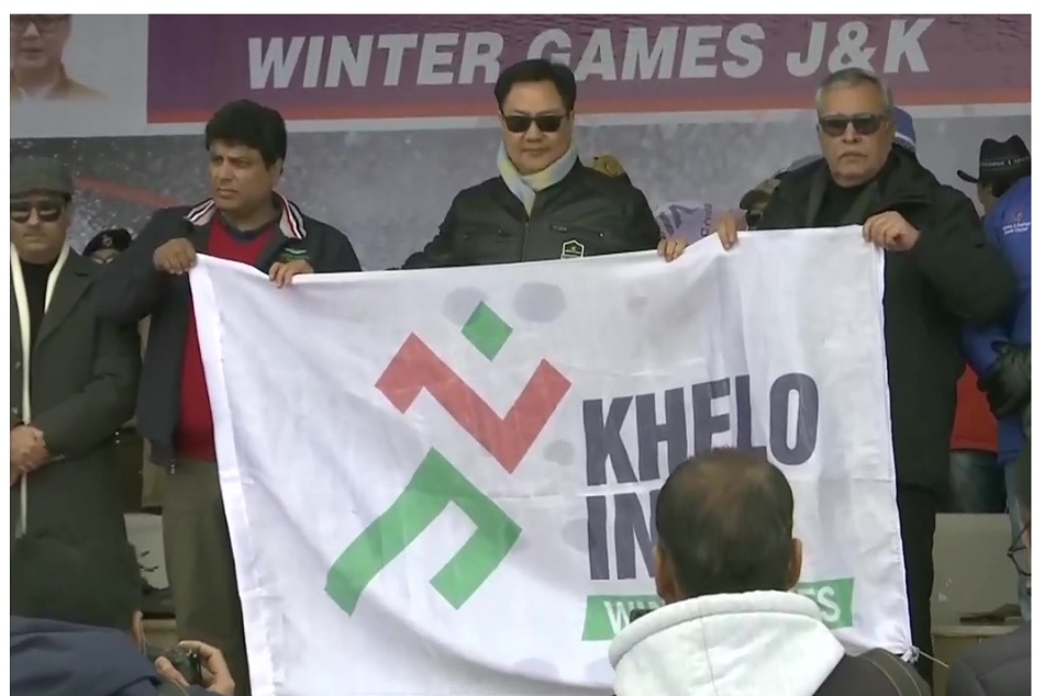 गुलमर्ग में शुरू हुए देश के पहले खेलो इंडिया विंटर गेम्स, किरन रिजिजू ने किया उद्घाटन