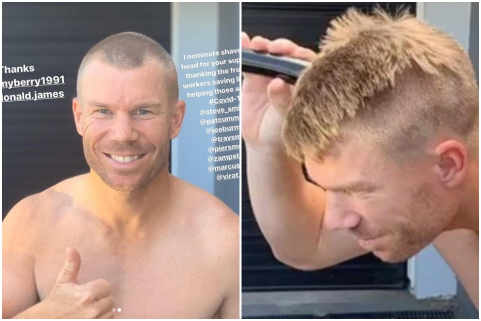 नए तरीके से वार्नर ने किया डॉक्टरों-नर्सों को सपोर्ट, फिर कोहली-स्मिथ को किया चैलेंज