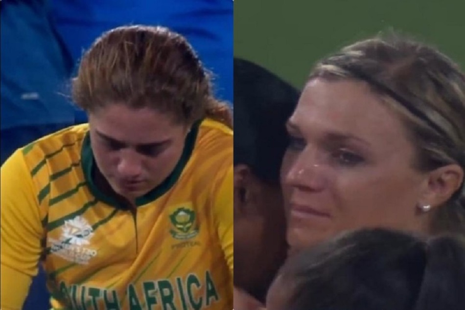 Women's T20 World Cup : हार से फूट-फूटकर रोई पूरी अफ्रीकी टीम, कैमरे में कैद हुए मायूस चेहरे