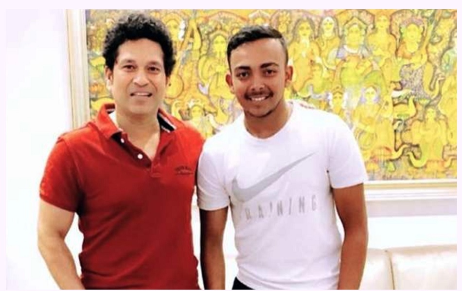 सचिन तेंदुलकर ने कहा- मैंने पृथ्वी शॉ से क्रिकेट और बाकी जीवन पर चर्चाएं की हैं