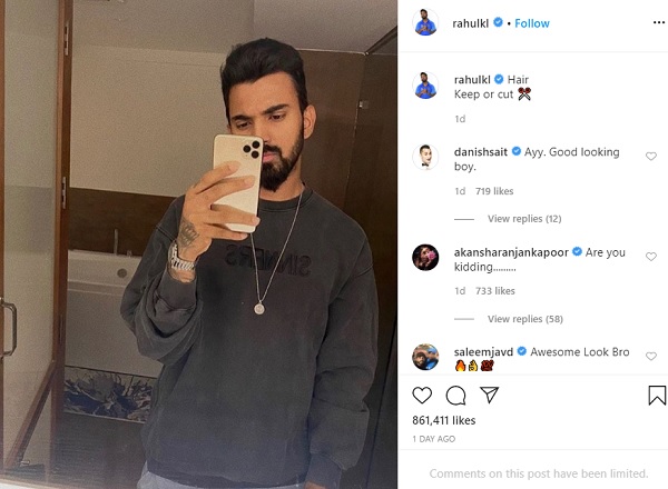 राहुल ने पूछा- हेयर कट हो या ऐसे ही ठीक है?