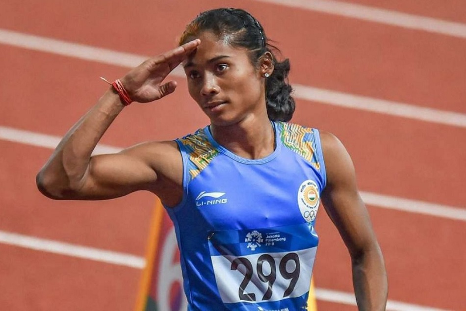 'कभी मैंने साधारण जूते पर खुद लिखा एडिडास', रैना से बात करते हुए हिमा दास ने किया खुलासा