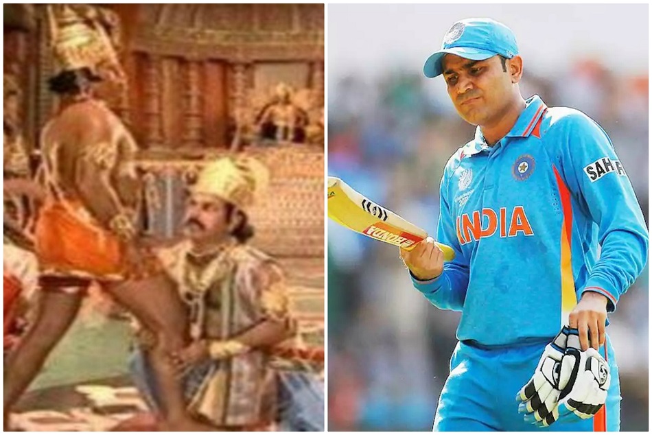 'पैर को हिलाना मुश्किल ही नहीं नामुमकिन है', सहवाग ने शेयर की अंगद की फोटो