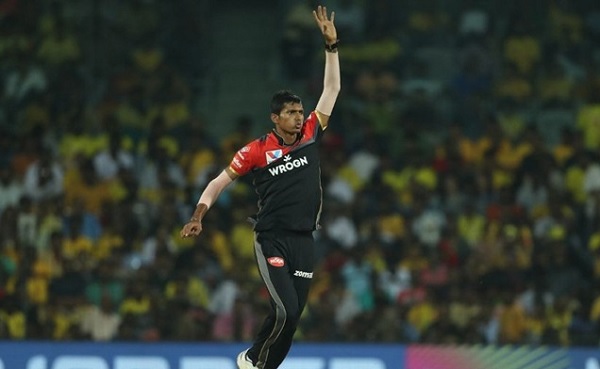 आंद्रे रसेल ने की सैनी की तारीफ की-