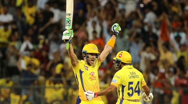 अहम मैच में चेन्नई सुपर किंग्स के नायक बने फाफ-
