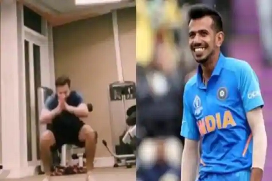 रोहित ने जिम करते हुए उड़ाया युजवेंद्र का मजाक, बोले- मेरा छोटा बच्चा चहल जब...