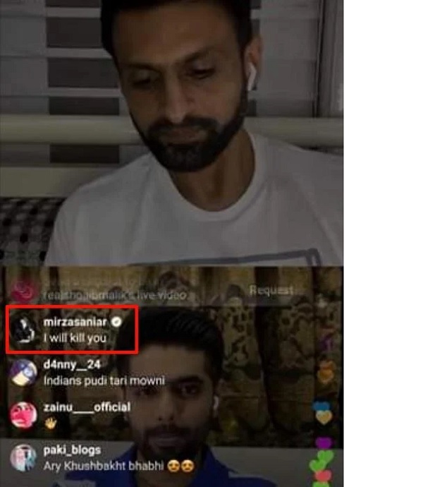 सानिया ने बाबर को कहा- मैं तुम्हे मार दूंगी