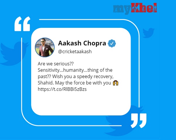 आकाश चोपड़ा ने किया सवाल- संवेदनशीलता कहां गई